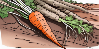 Mokum carrots thriving in a colorado landscape