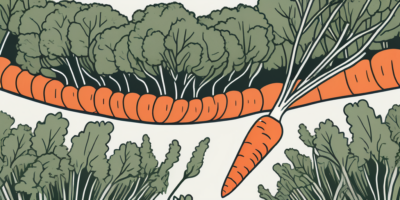 Mokum carrots flourishing in an oklahoma landscape