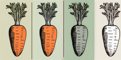 Two distinct carrot varieties
