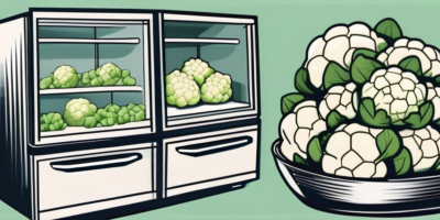 A fresh cauliflower