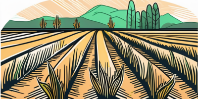 A vibrant cornfield under the arizona sun