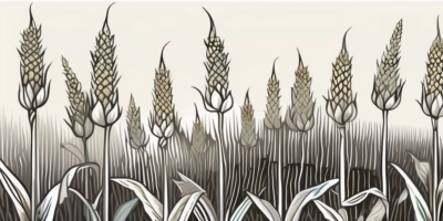 A silver king cornfield in new mexico