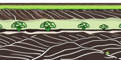 Simpson elite lettuce seeds being planted in fertile soil