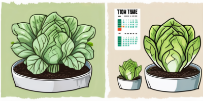 Tom thumb lettuce plants at different stages of growth