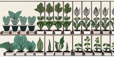 A garden plot with avalanche beets at various stages of growth