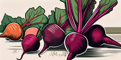 Several different types of beets