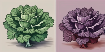 Two distinct varieties of kale