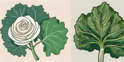 Two different types of kale