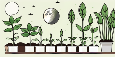 A calendar with various phases of the moon