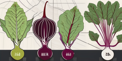 Early wonder beets in various stages of growth