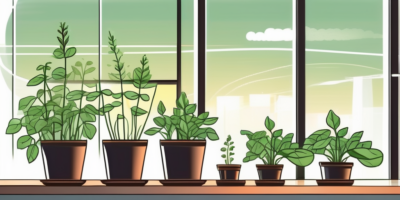 Arugula plants thriving in various types of containers and pots