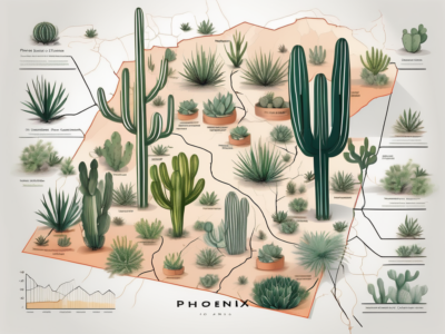 A detailed map of phoenix