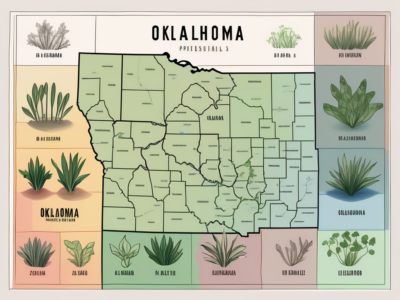 A map of oklahoma