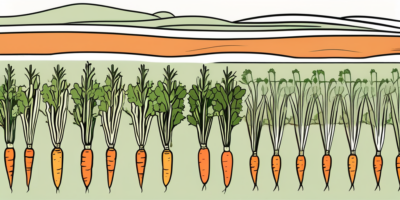 Bolero carrots growing in an ohio landscape