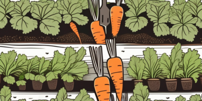 Napoli carrots being carefully transplanted into a rich